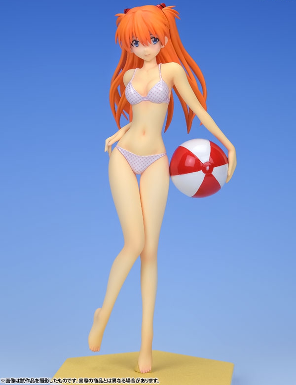 Asuka Langley Soryu Beach Queens Complete Figure Ver
