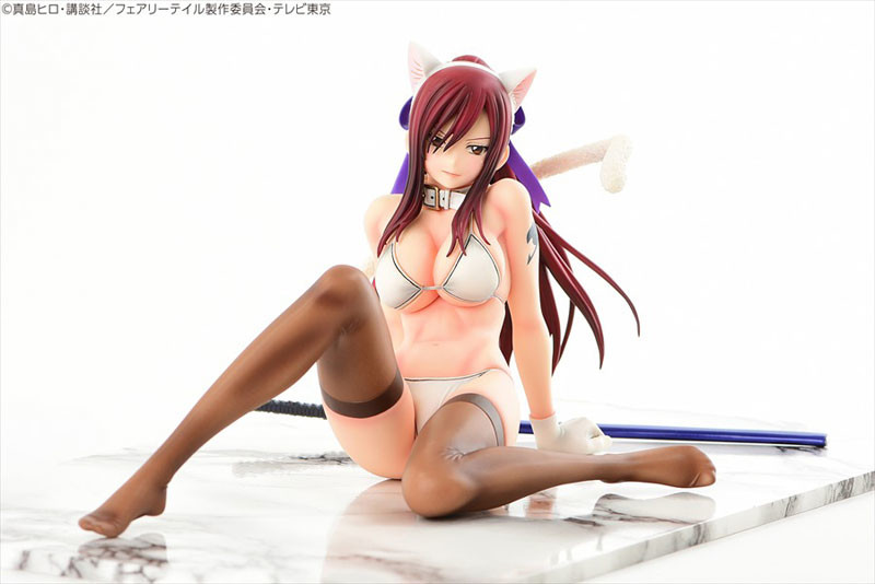 Erza Scarlet White Cat Gravure Style — FAIRY TAIL [1/6 Complete Figure] 2