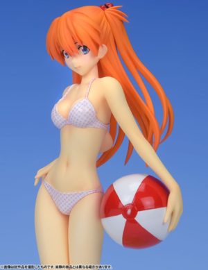 Asuka Langley Soryu Beach Queens Complete Figure Ver. 1/10 / Аска Лэнгли Сорью аниме фигурка Евангелион