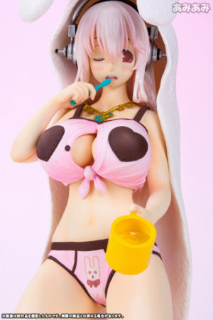 Super Sonico - Tooth Brushing Ver. [1/8 Complete Figure]