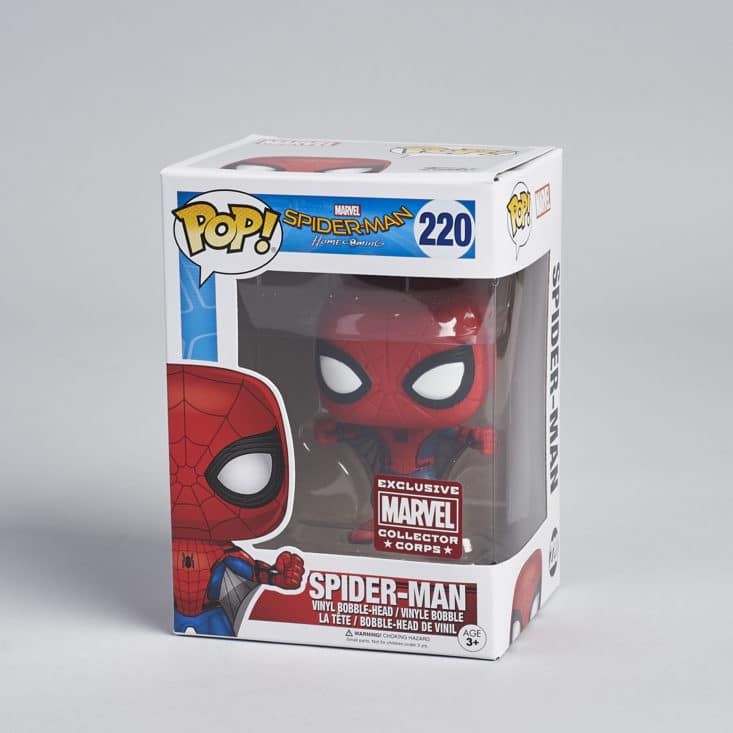 Marvel Collector Corps Spiderman Homecoming — Funko POP 18