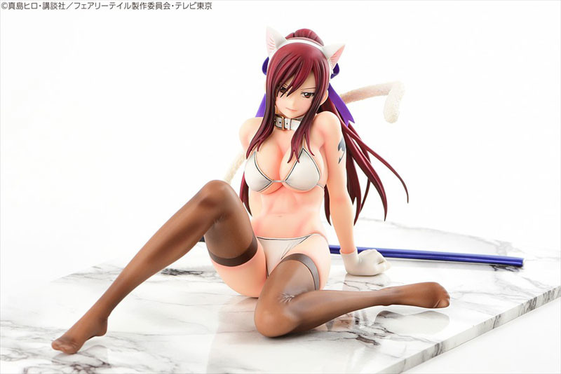 Erza Scarlet White Cat Gravure Style — FAIRY TAIL [1/6 Complete Figure] 3