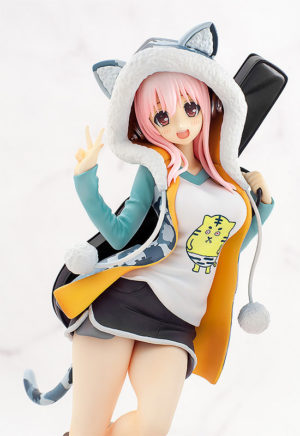 Super Sonico Tiger Parka Ver. 1/8 Complete Figure