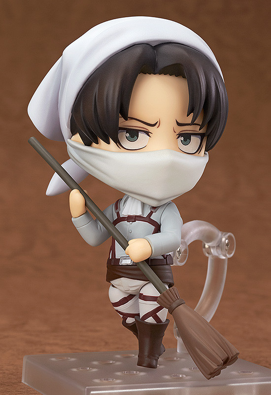 Nendoroid 417. Levi Attack on Titan Cleaning Ver