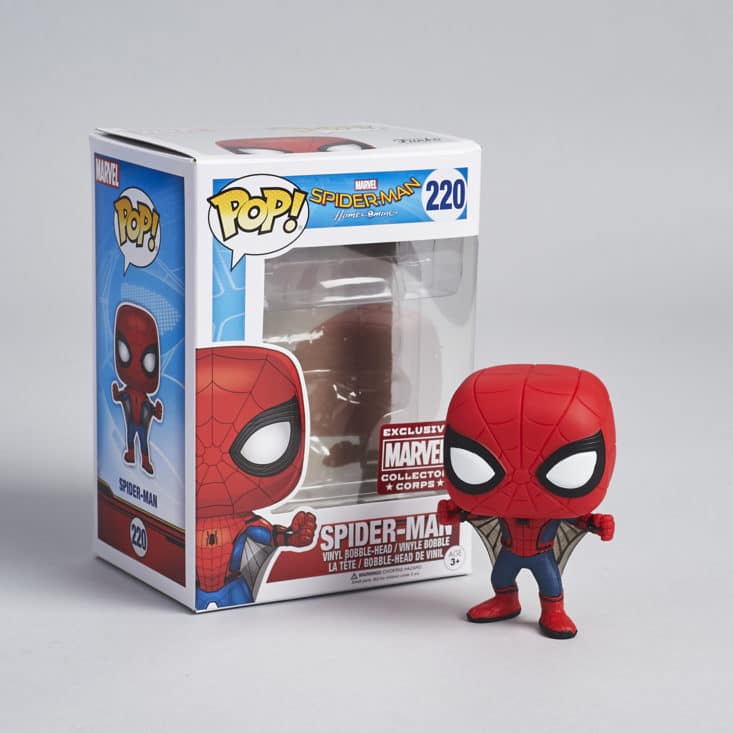 Marvel Collector Corps Spiderman Homecoming — Funko POP 19