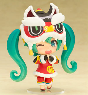 Nendoroid 654. Hatsune Miku: Lion Dance Ver. / Вокалоид аниме фигурка Мику Хацунэ