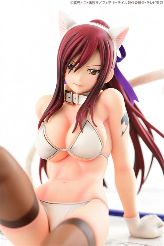 Erza Scarlet White Cat Gravure Style — FAIRY TAIL [1/6 Complete Figure] 4
