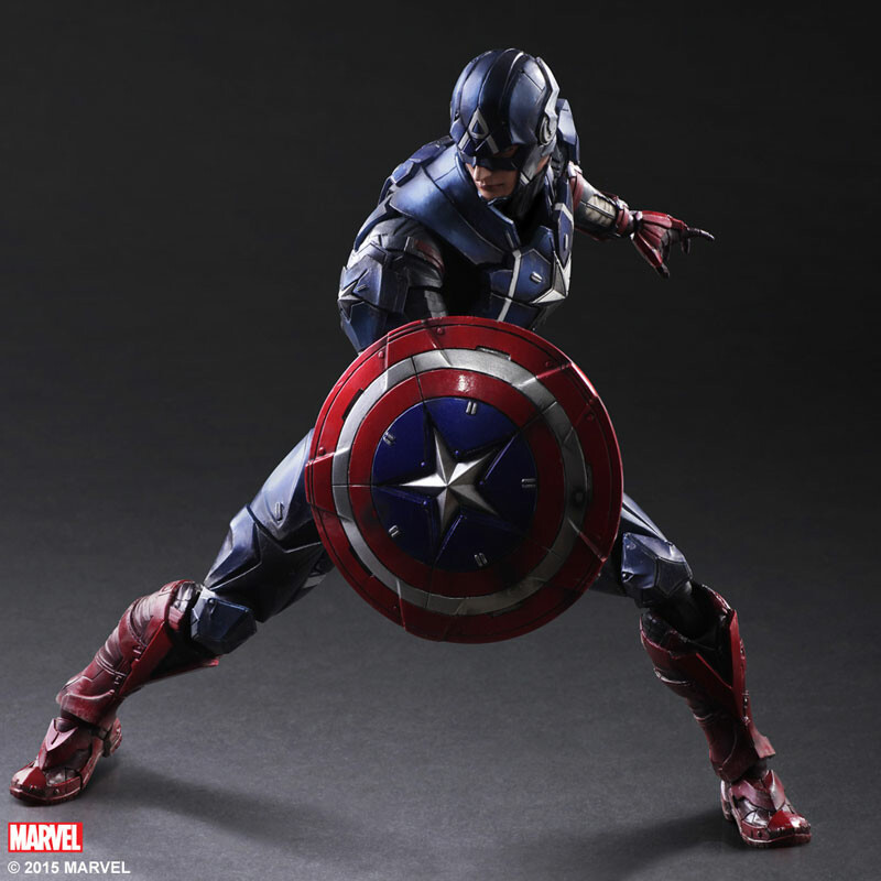 Captain America — Marvel Universe [Play Arts Kai] 5