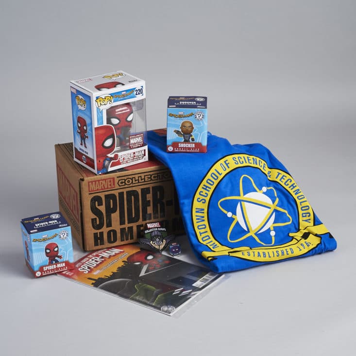 Marvel Collector Corps Spiderman Homecoming — Funko POP 5