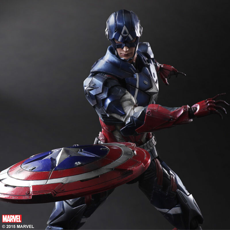 Captain America — Marvel Universe [Play Arts Kai] 7