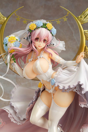 Super Sonico - 10th Anniversary Figure Wedding Ver. [1/6 Complete Figure]