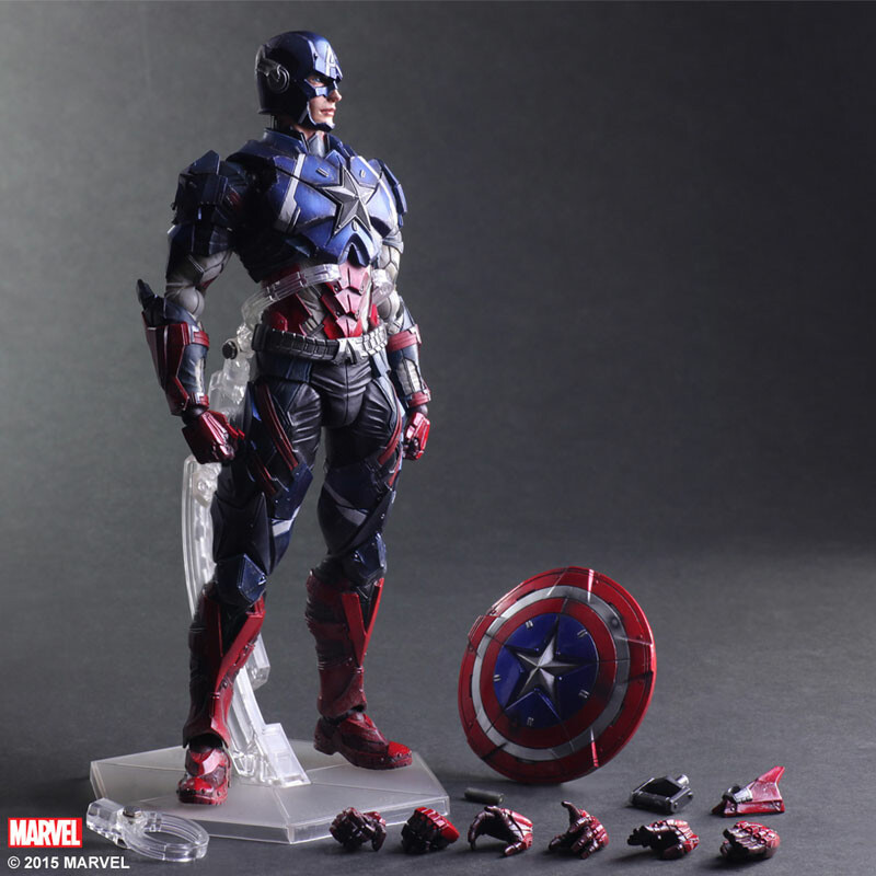 Captain America — Marvel Universe [Play Arts Kai] 9