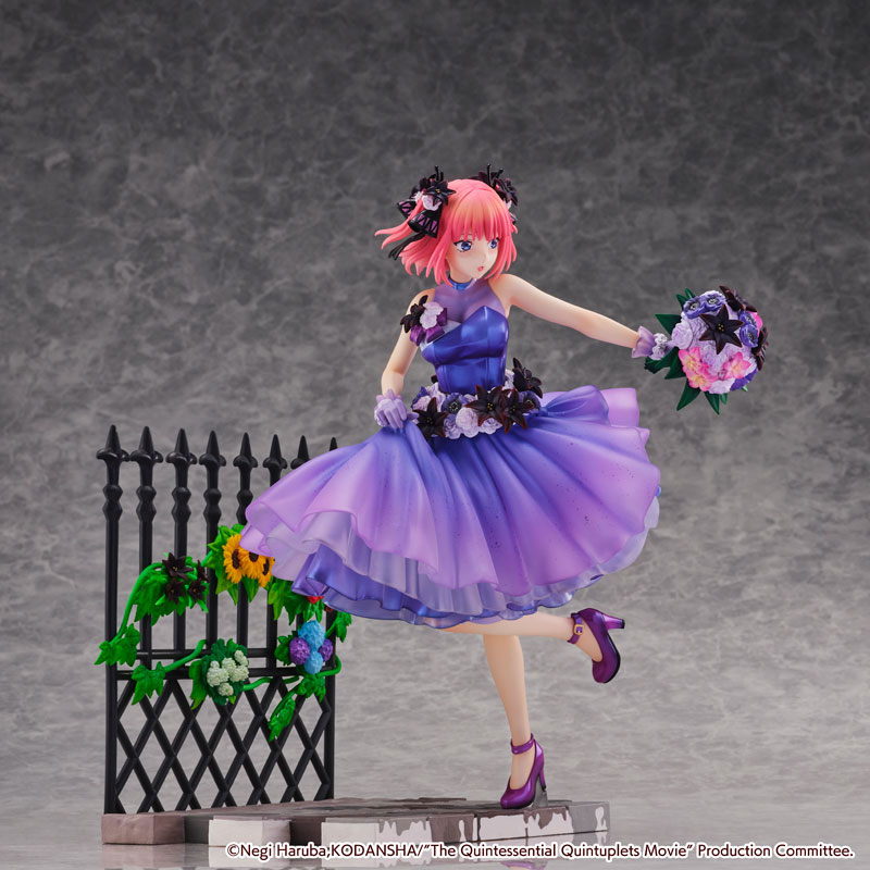 Eiga Gotoubun no Hanayome — Nakano Nino — Shibuya Scramble Figure — 17 — Floral Dress Ver (13)