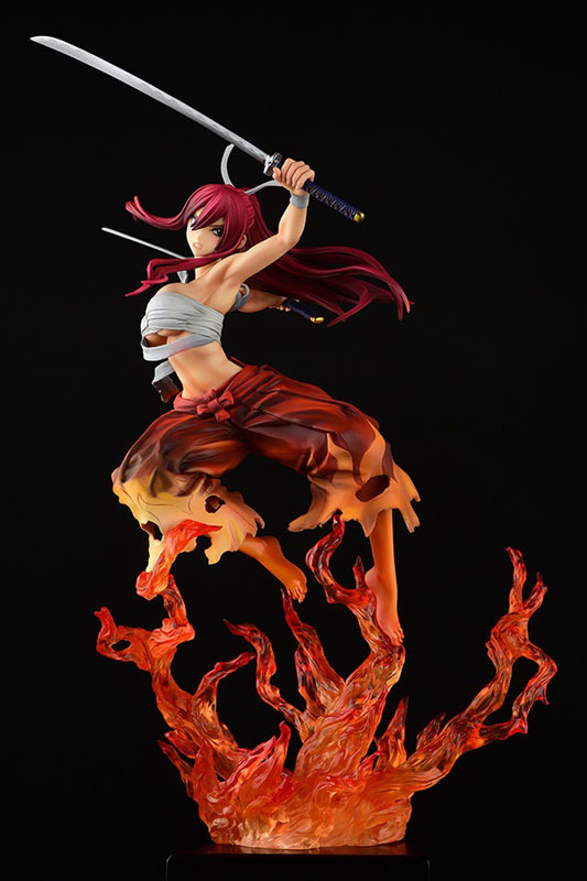 Fairy Tail — Erza Scarlet — 16 — Samurai Light Flame Manjo ver. Rouge (Orca Toys) (1)