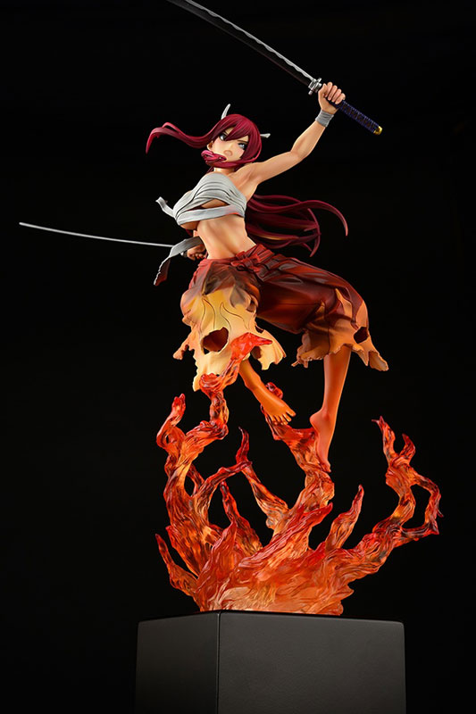 Fairy Tail — Erza Scarlet — 16 — Samurai Light Flame Manjo ver. Rouge (Orca Toys) (11)
