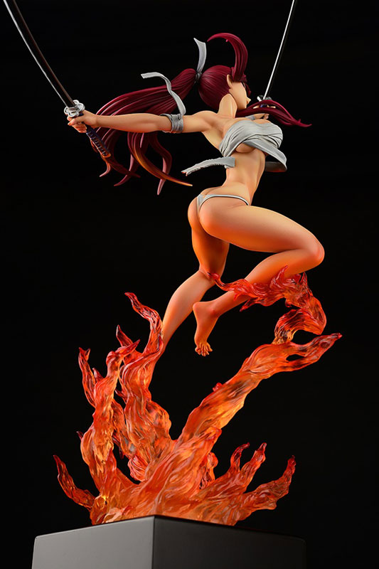 Fairy Tail — Erza Scarlet — 16 — Samurai Light Flame Manjo ver. Rouge (Orca Toys) (15)
