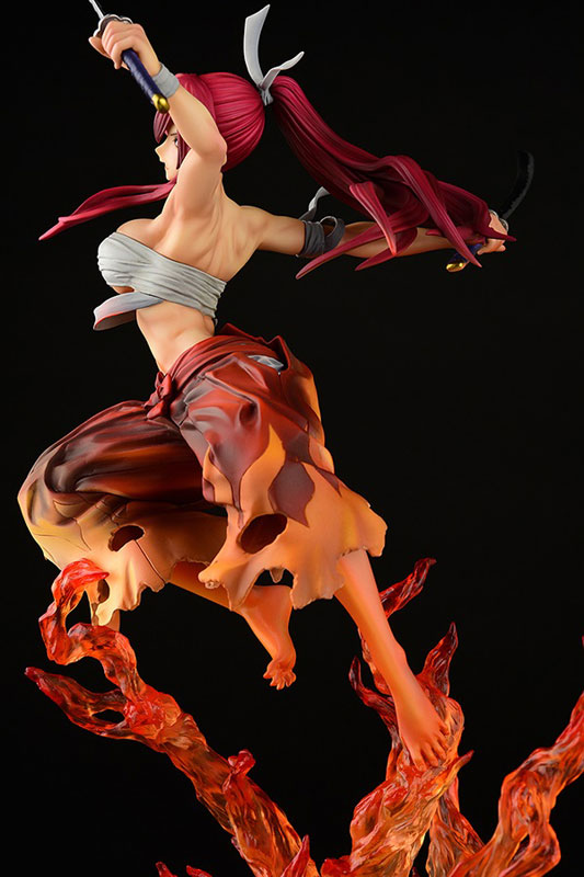 Fairy Tail — Erza Scarlet — 16 — Samurai Light Flame Manjo ver. Rouge (Orca Toys) (3)