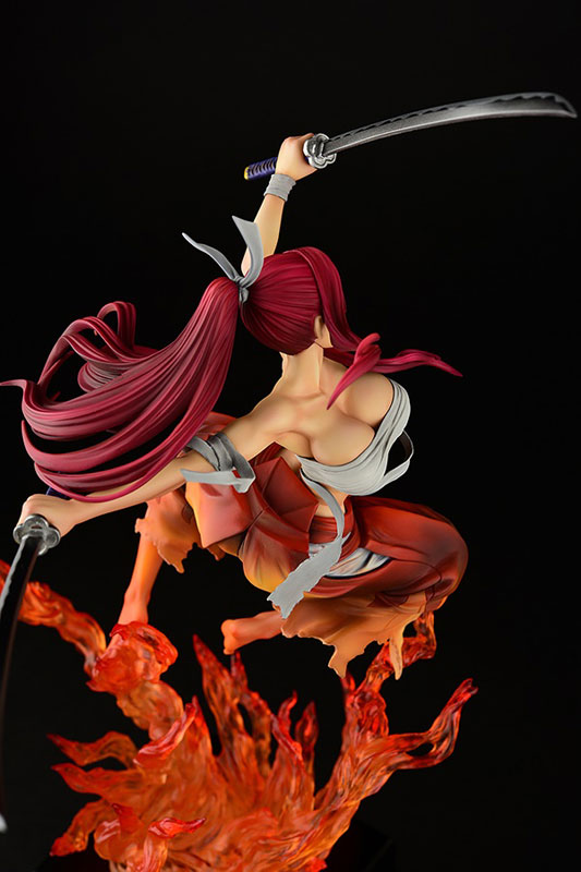 Fairy Tail — Erza Scarlet — 16 — Samurai Light Flame Manjo ver. Rouge (Orca Toys) (4)