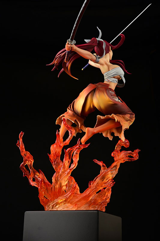 Fairy Tail — Erza Scarlet — 16 — Samurai Light Flame Manjo ver. Rouge (Orca Toys) (5)