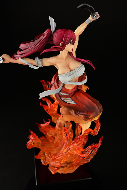 Fairy Tail — Erza Scarlet — 16 — Samurai Light Flame Manjo ver. Rouge (Orca Toys) (6)
