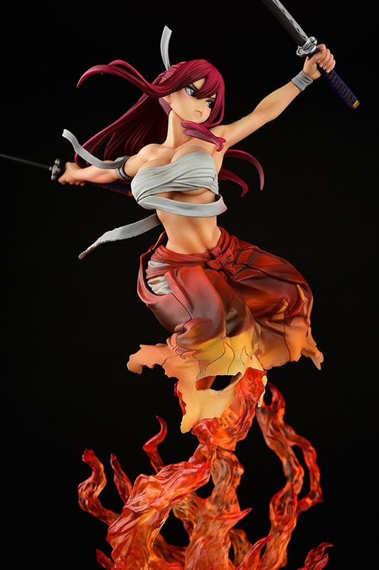 Fairy Tail — Erza Scarlet — 16 — Samurai Light Flame Manjo ver. Rouge (Orca Toys) (8)