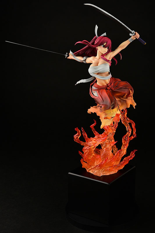 Fairy Tail — Erza Scarlet — 16 — Samurai Light Flame Manjo ver. Rouge (Orca Toys) (9)