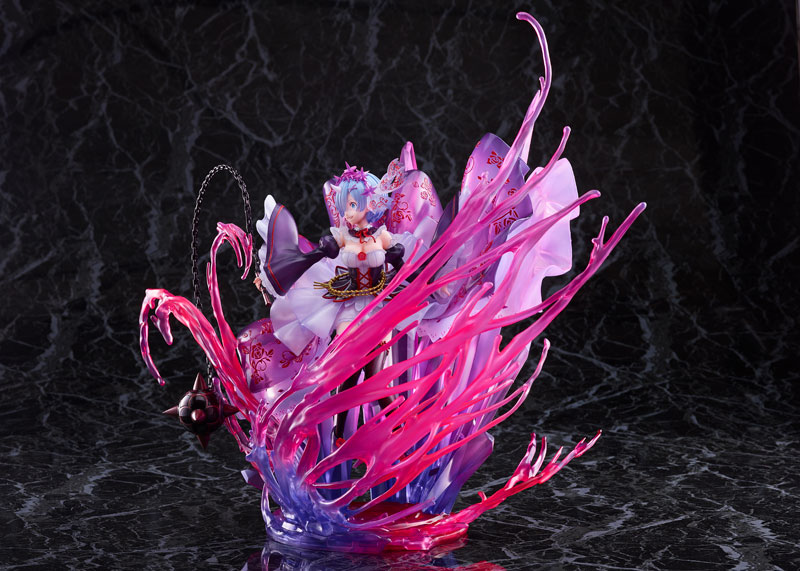 ReZero kara Hajimeru Isekai Seikatsu — Demon Rem — Shibuya Scramble Figure — 17 — Crystal Dress Ver. (4)