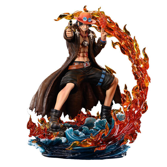 One Piece — Portgas D. Ace — One Piece Log Collection Statue (1)